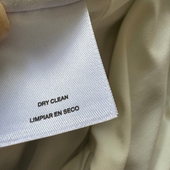 Anne Klein Faux Wrap Black and White Geometric Long Sleeved Midi Dress SIze 6 - Picture 6 of 11